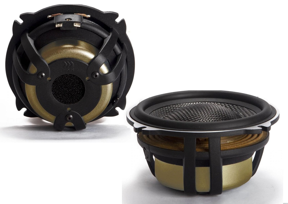 Morel ELATE CARBON MW5 130mm Mitteltöner, Midrange, Woofer 13cm 1 Paar
